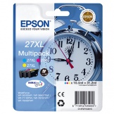 Tintenpatrone Epson 27XL c/m/y 3St/Pg 