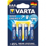 Batterie Micro LR3 AAA 1,5V  HighEnergy 4 St/Pg