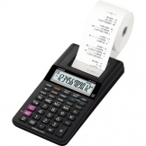 Tischrechner HR8RCE-BK schwarz 12stellig Druck 