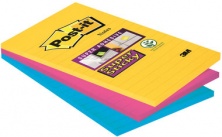 Post-It 4690S3R Haftnotiz 101x152 sort. linie 3x90